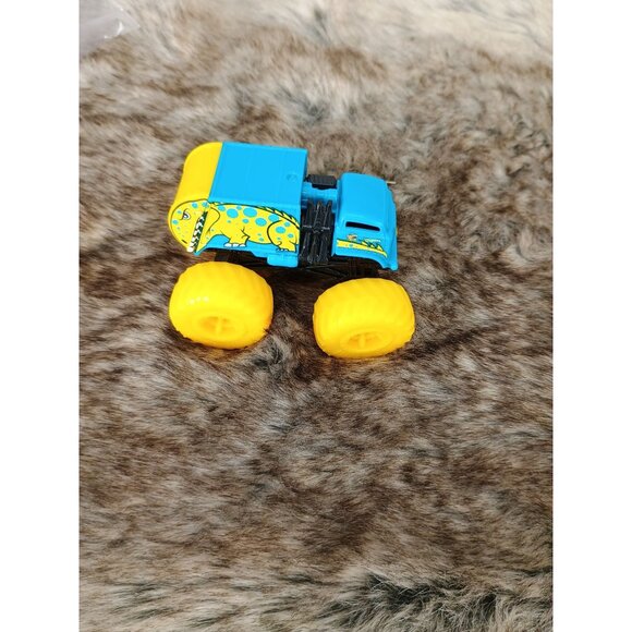 Monster Truck Toy With Yellow‎ Tires & Blue Body For Kids - Picture 2 of 8